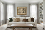 Framed room mockup - gold