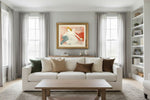 Framed room mockup - gold
