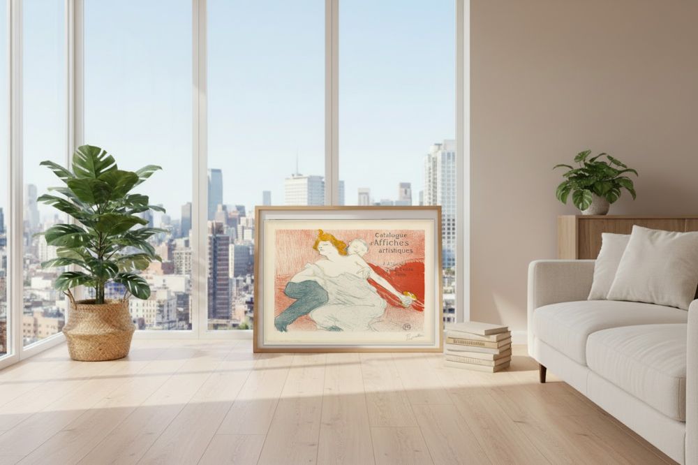 Framed room mockup - loft
