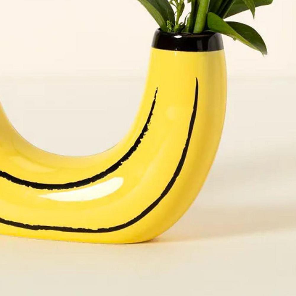 Decorative Banana Shaped Vase