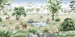 Deer Forest - Summer Wallpaper Mural