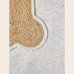Dog Bone Shape Jute Rug