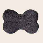 Dog Bone Shape Jute Rug