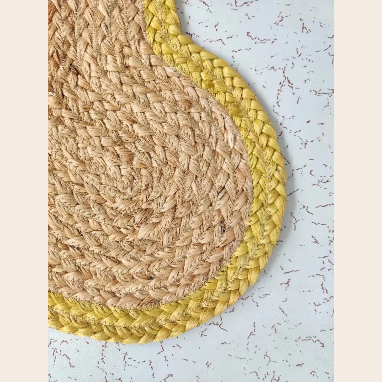 Dog Bone Shape Jute Rug