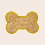 Dog Bone Shape Jute Rug