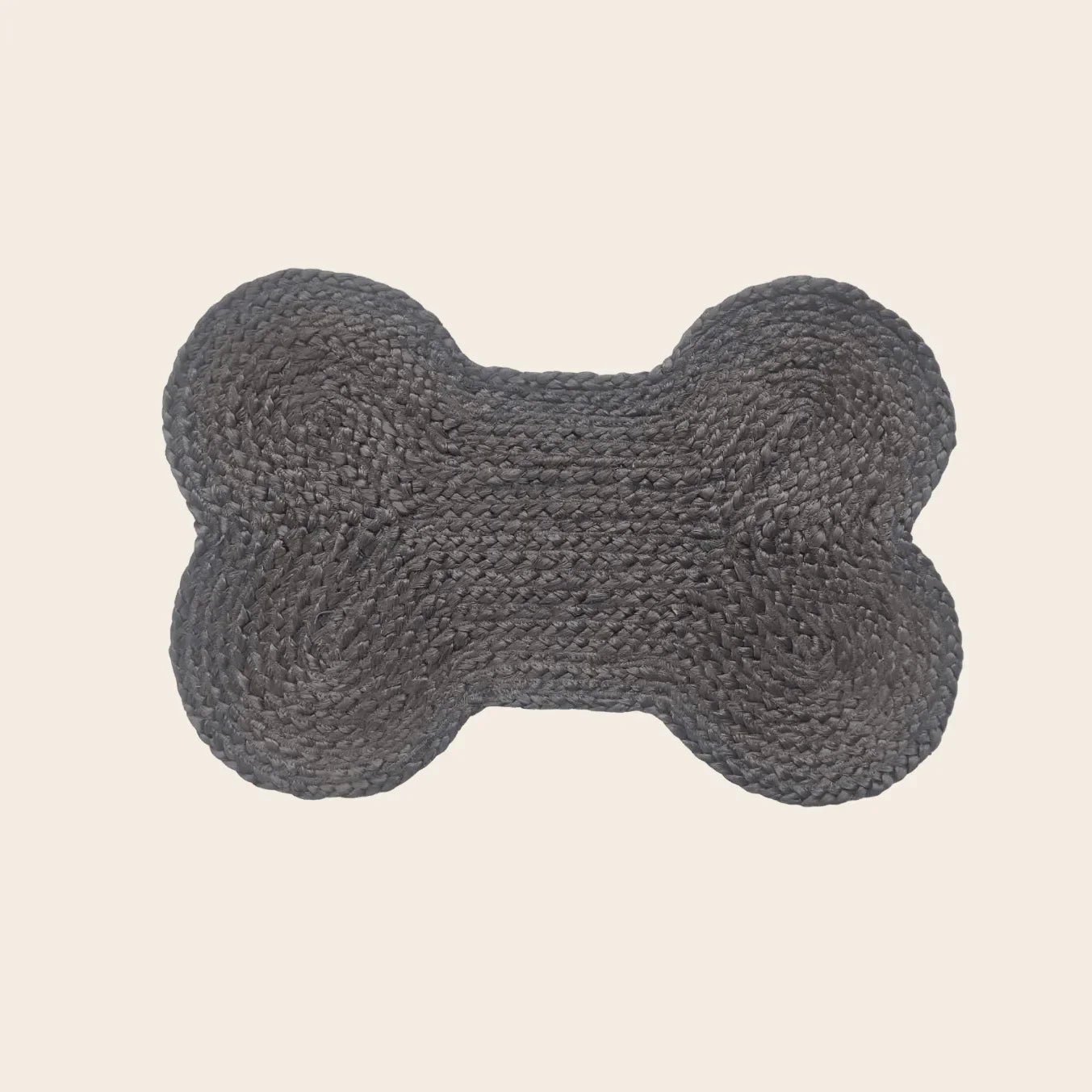 Dog Bone Shape Jute Rug
