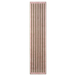 Olive and Pink Pinstripe Hand-Tufted Runner