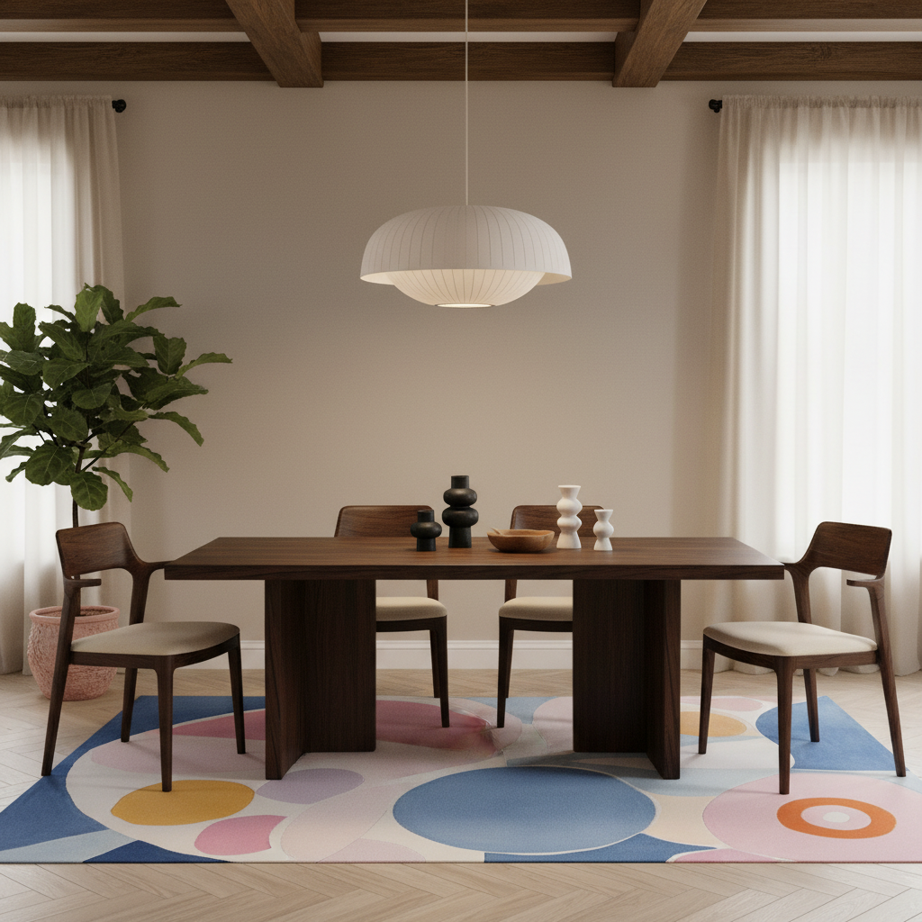Dreamscape Patch Play Hand Tufted Rug