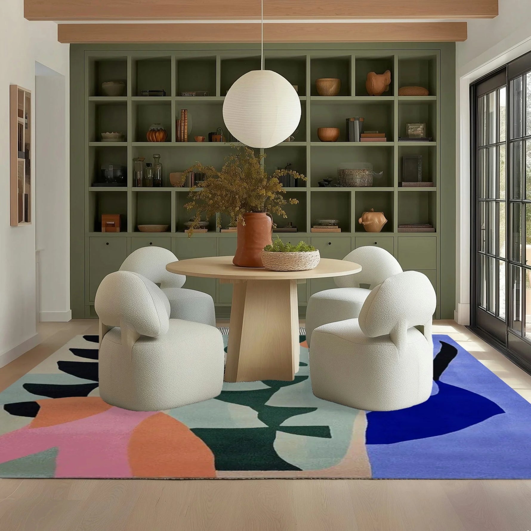 Eclectic Symphony Hand Tufted Rug