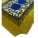 Edged Valley of the Suns Hand Tufted Wool Rug - Chartreuse - MAIA HOMES