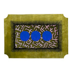 Edged Valley of the Suns Hand Tufted Wool Rug - Chartreuse