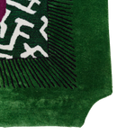 Edged Valley of the Suns Hand Tufted Wool Rug - Green