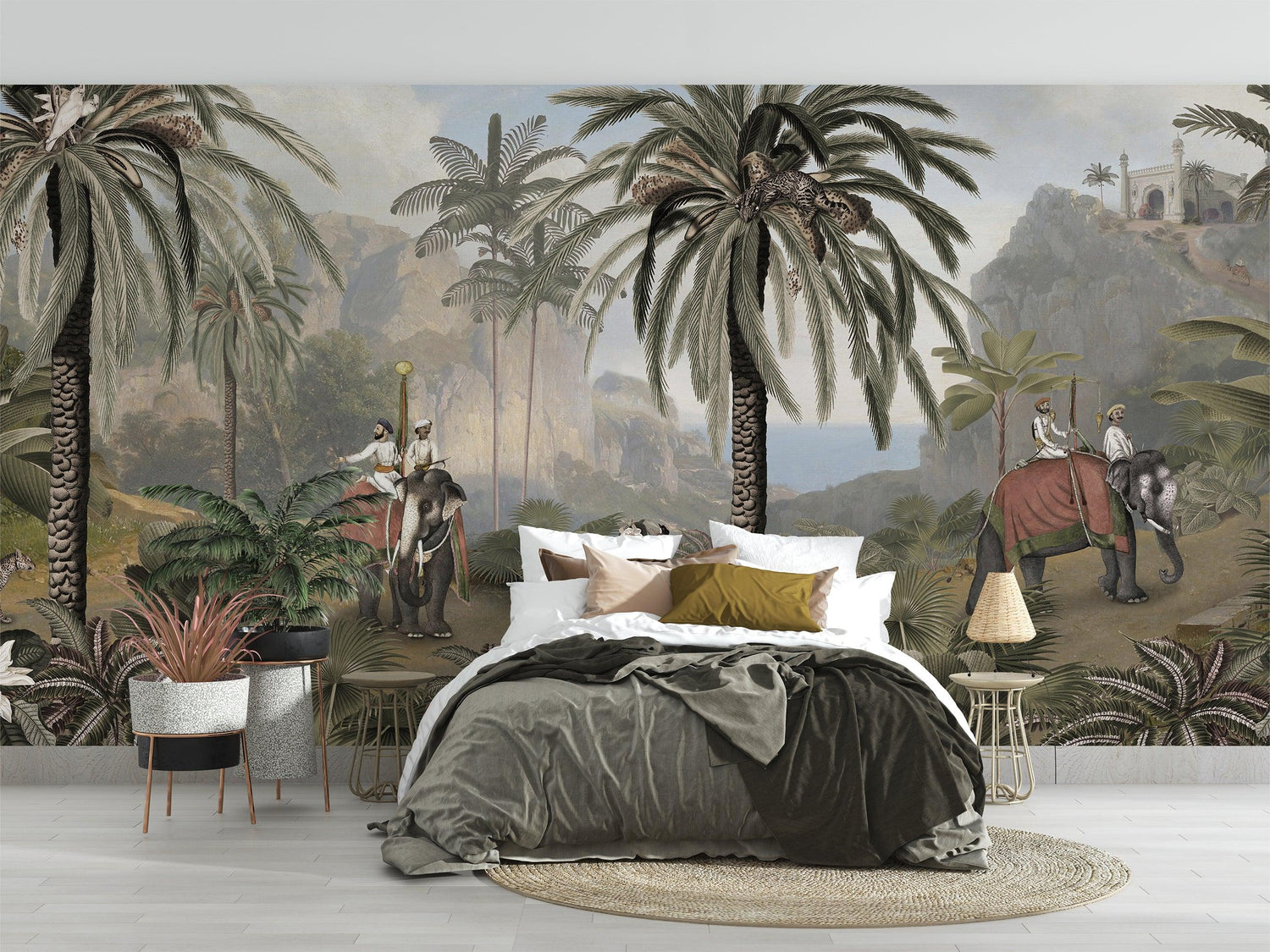 Elephant Elegance Wallpaper Mural