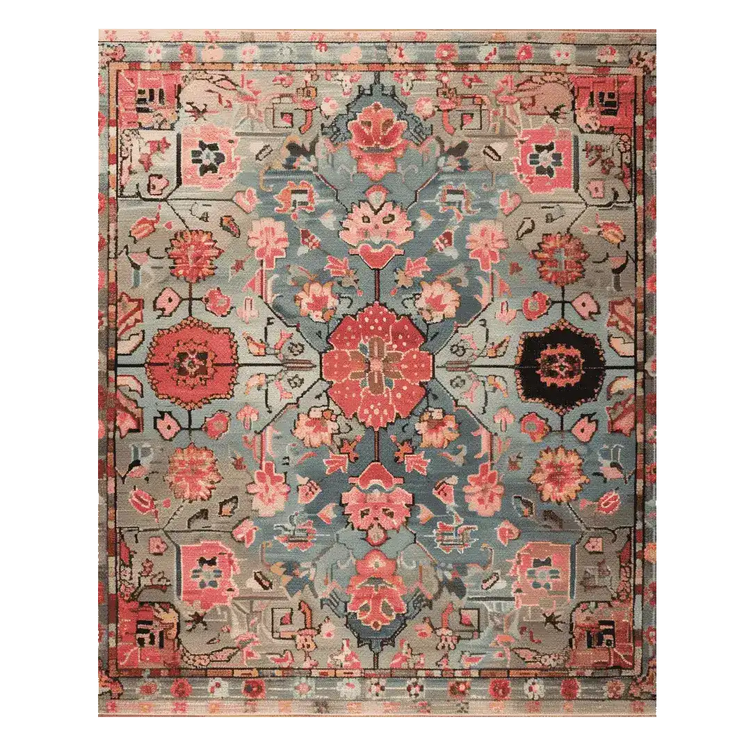 The Ember Floral Hand Tufted Rug is a stunning area rug featuring an intricate floral pattern with vibrant colors. Perfect for adding elegance to living room spaces, this wool rug combines durability with style, making it an ideal choice for those seeking beautiful living room area rugs.