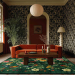 Emerald Oasis Hand Tufted Rug