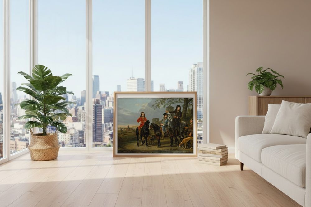 Framed room mockup - loft