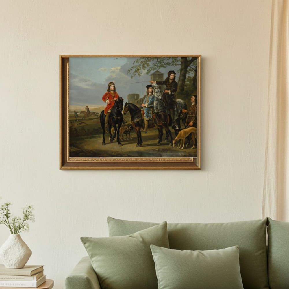 Framed room mockup - sage