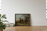 Framed room mockup - leaning