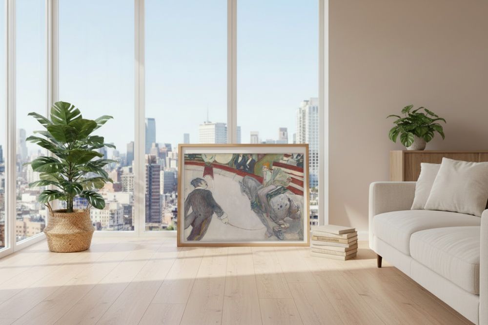 Framed room mockup - loft