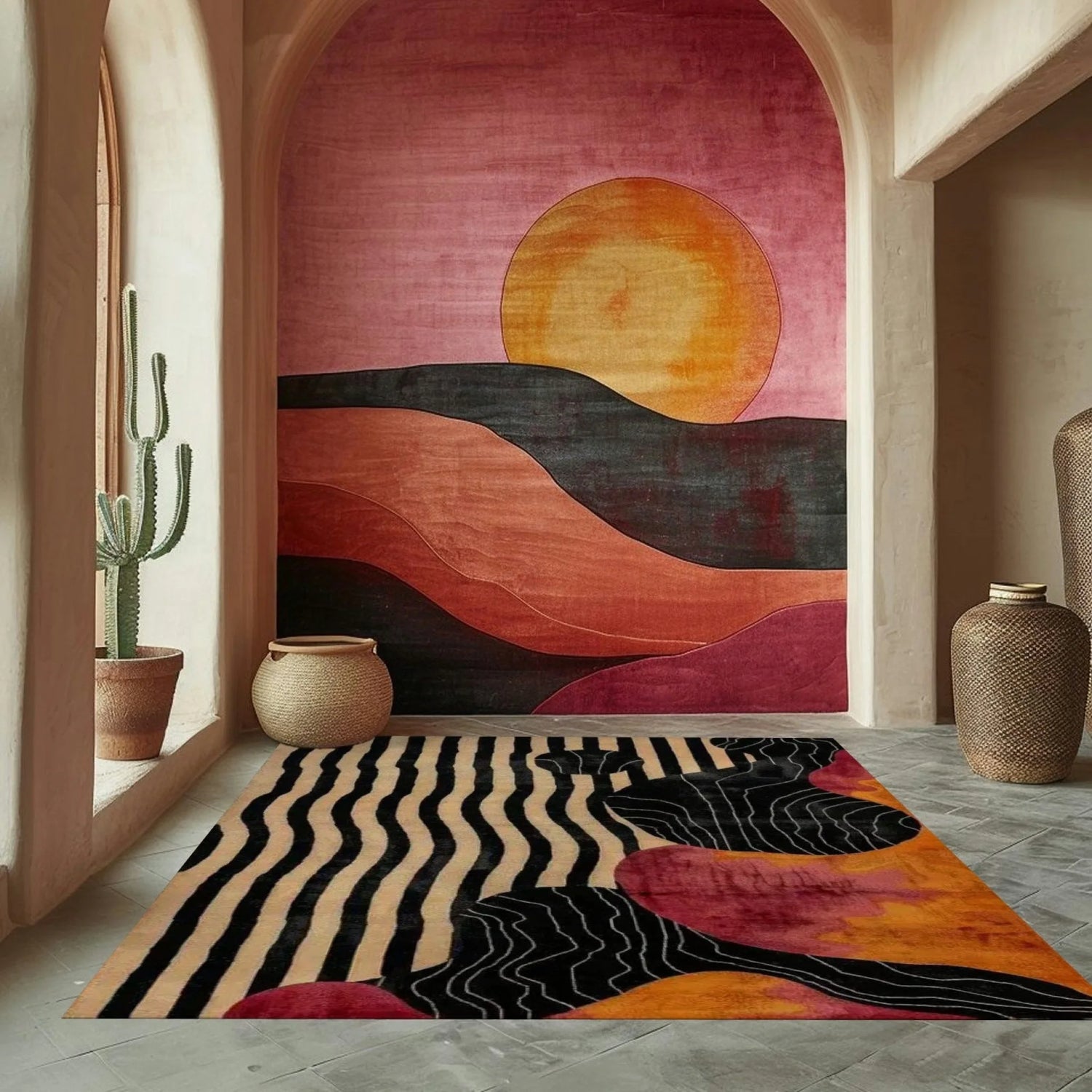 Ethereal Essence wool Hand Tufted Wool Rug