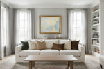 Framed room mockup - gold