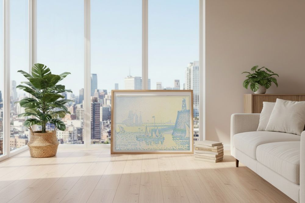 Framed room mockup - loft