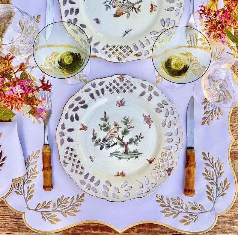 Leafy Glimmer Placemats