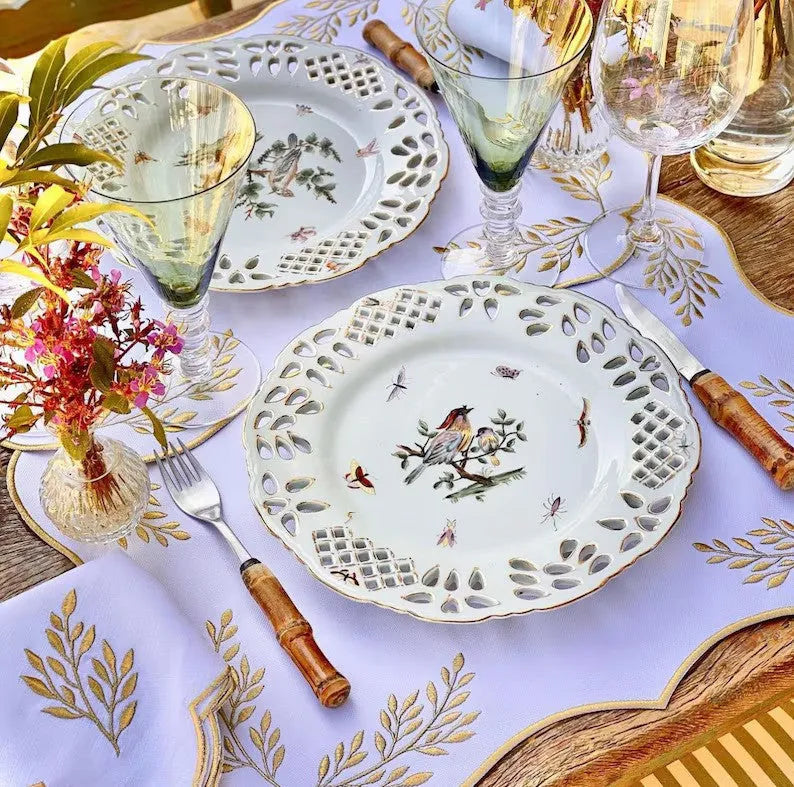 Leafy Glimmer Placemats