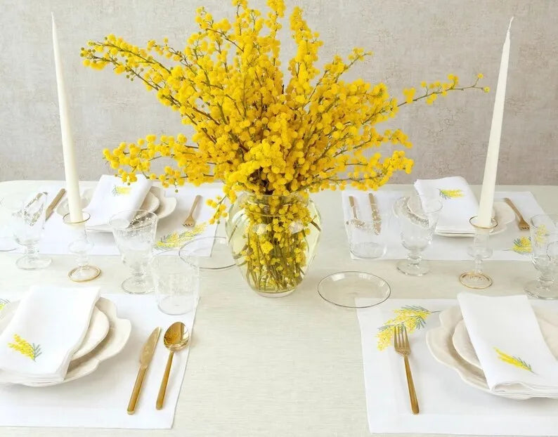 Lemon Blossom Placemats