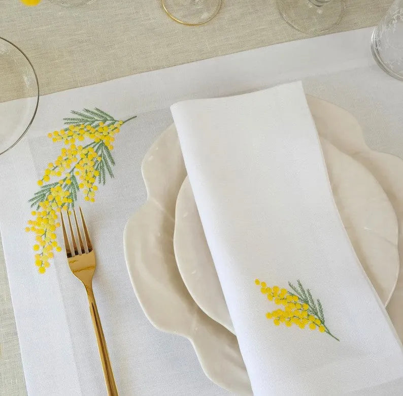 Lemon Blossom Placemats