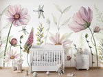 Fabulous Flowers Wallpaper Mural