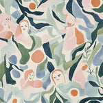 Explore the Faces in Flora Hand Tufted Area Rug, a stunning contemporary rug featuring an abstract design with faces and floral patterns. Perfect for adding a touch of art to large living spaces, this wool rug is ideal as a living room rug 8x10.