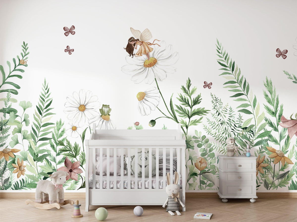 Fairy Garden Wallpaper Mural