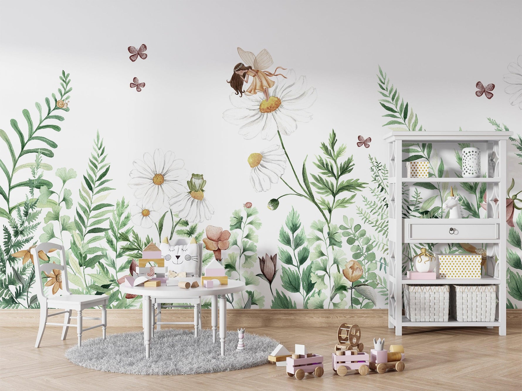 Fairy Garden Wallpaper Mural