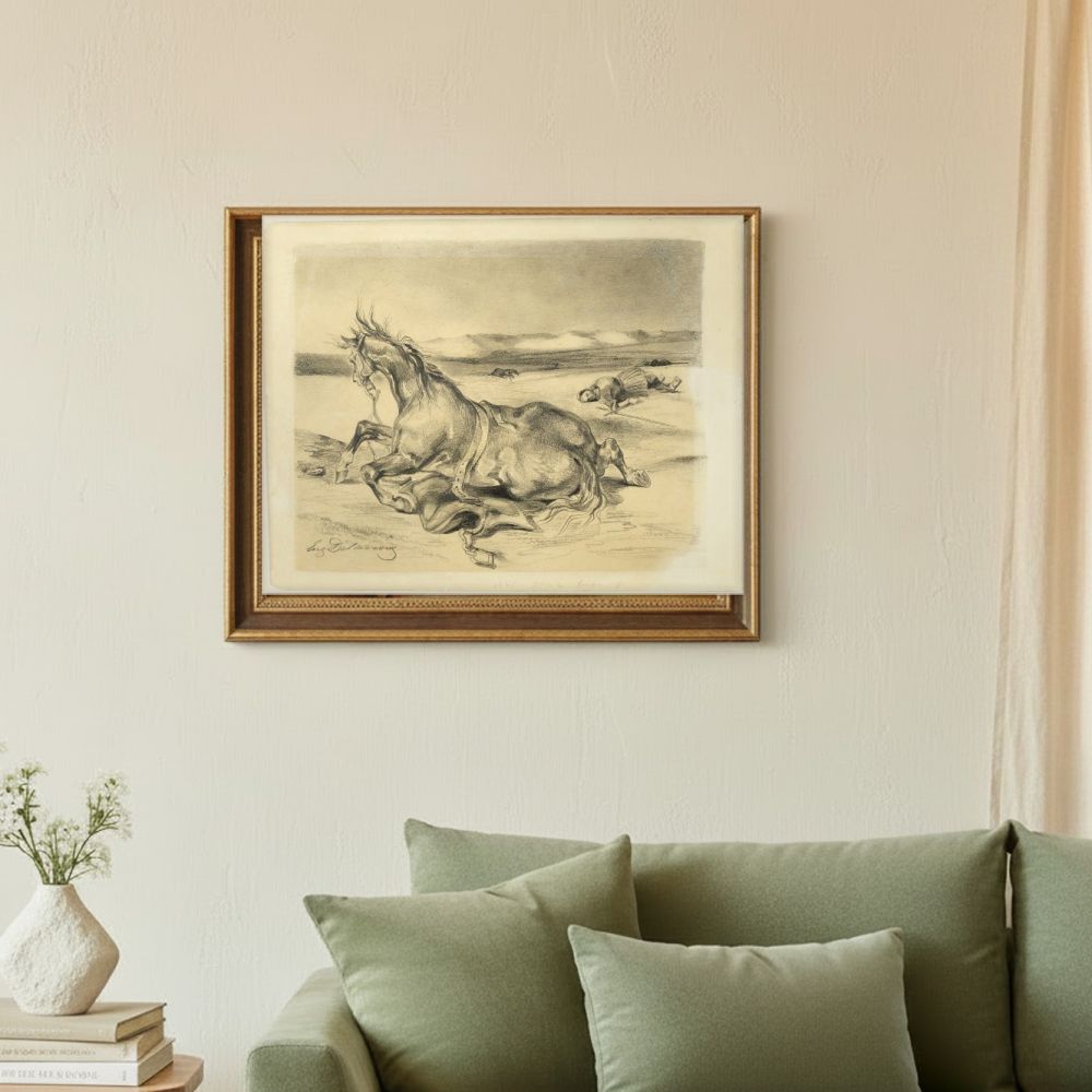 Framed room mockup - sage