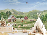 Farm Joy Wallpaper Mural