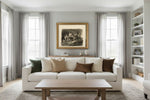 Framed room mockup - gold