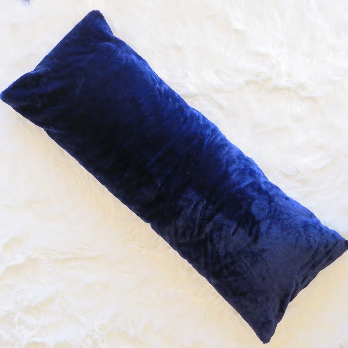 Faux Fur Body Pillow Covers Set of 2