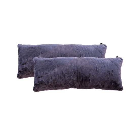 Faux Fur Body Pillow Covers Set of 2 - MAIA HOMES