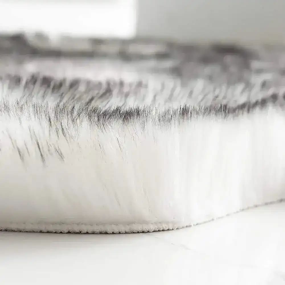Faux Fur Rug Runner - Maia Homes