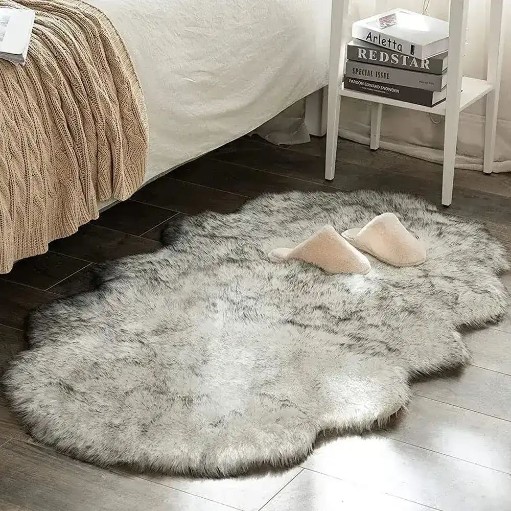 Faux Fur Rug Runner - Maia Homes