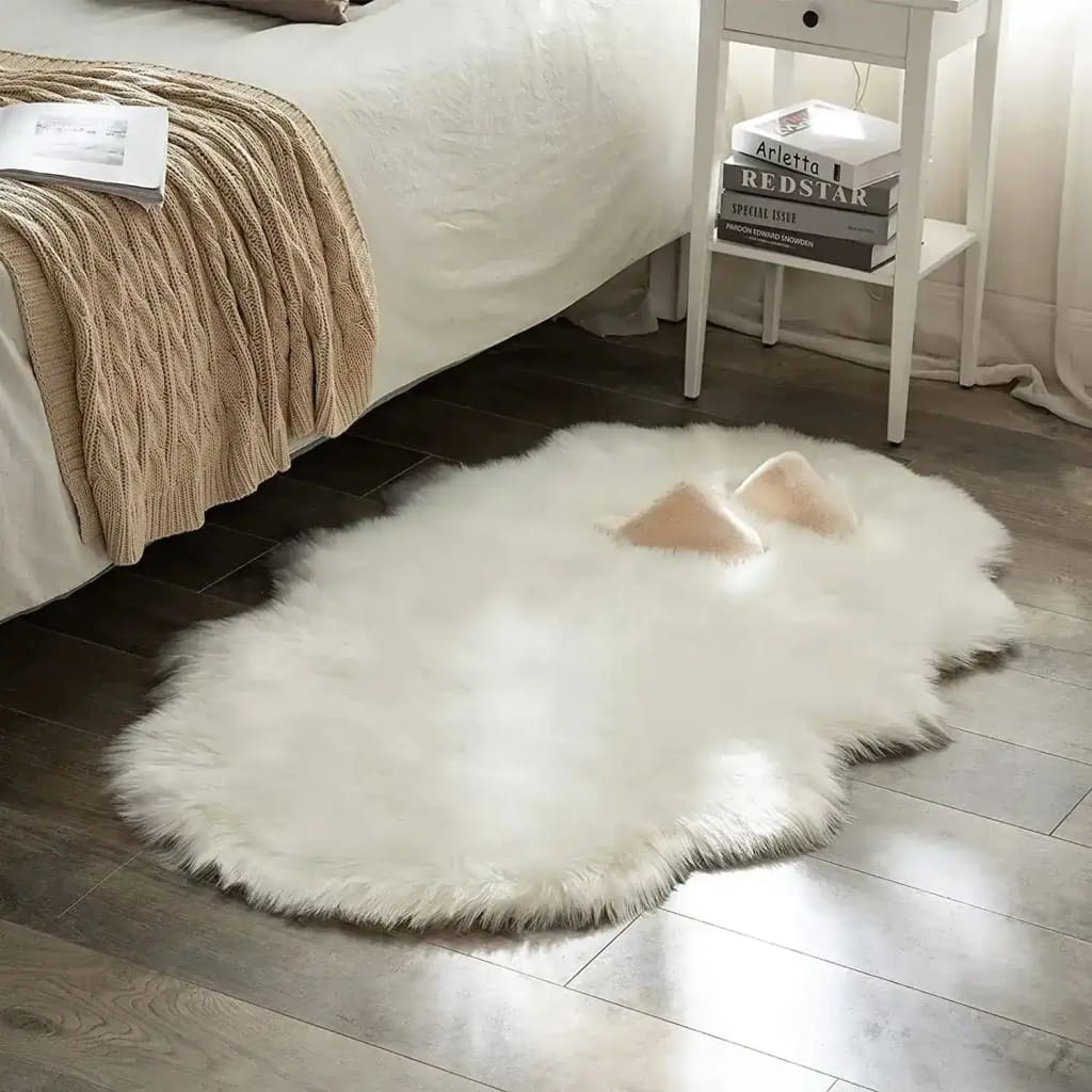Faux Fur Rug Runner - Maia Homes