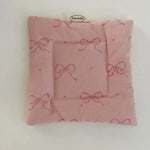 Feminine Bow Cotton Coaster - MAIA HOMES