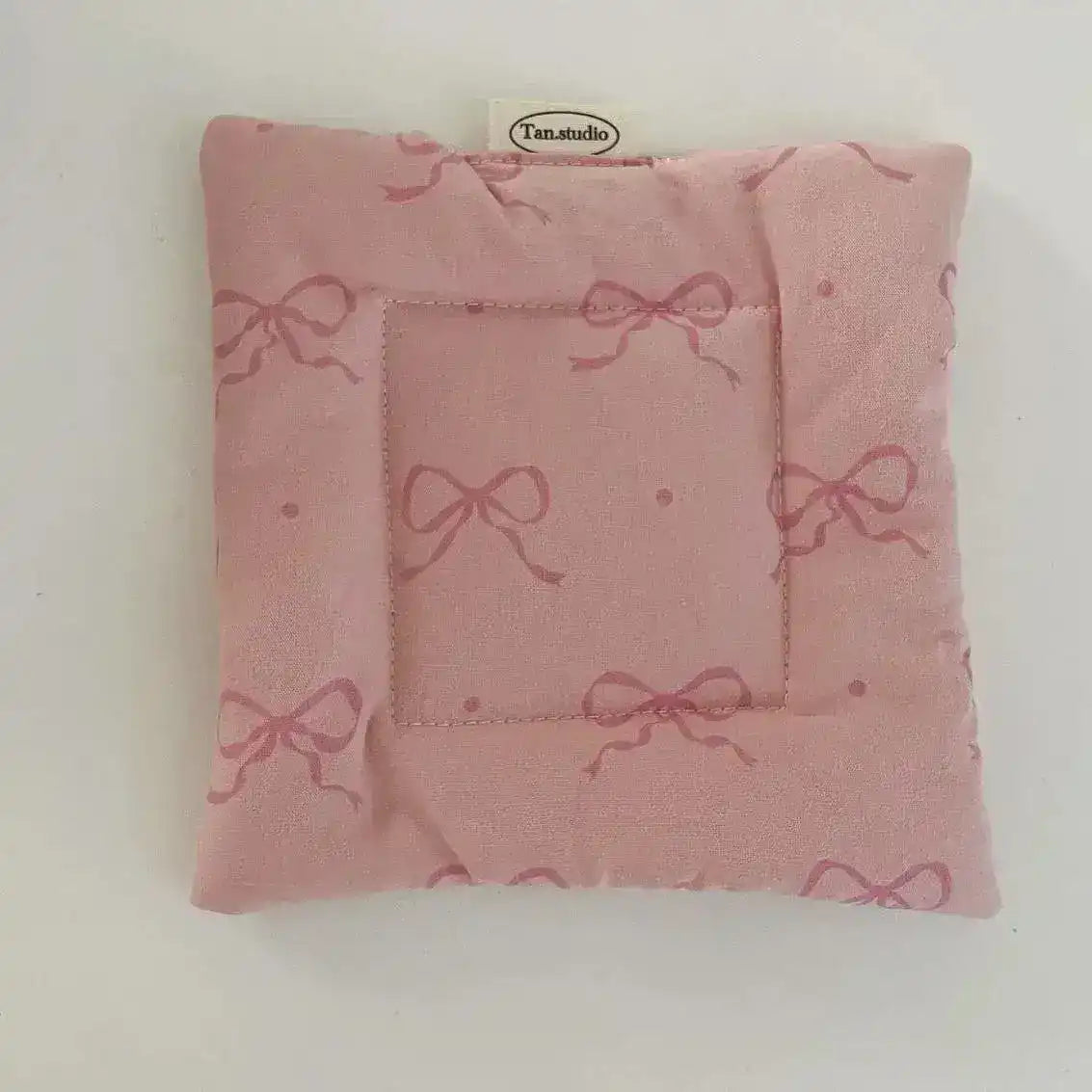 Feminine Bow Cotton Coaster - MAIA HOMES