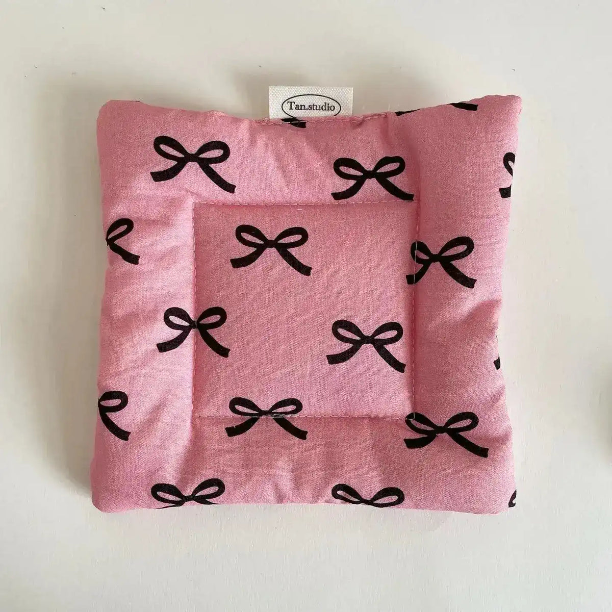 Feminine Bow Cotton Coaster - MAIA HOMES
