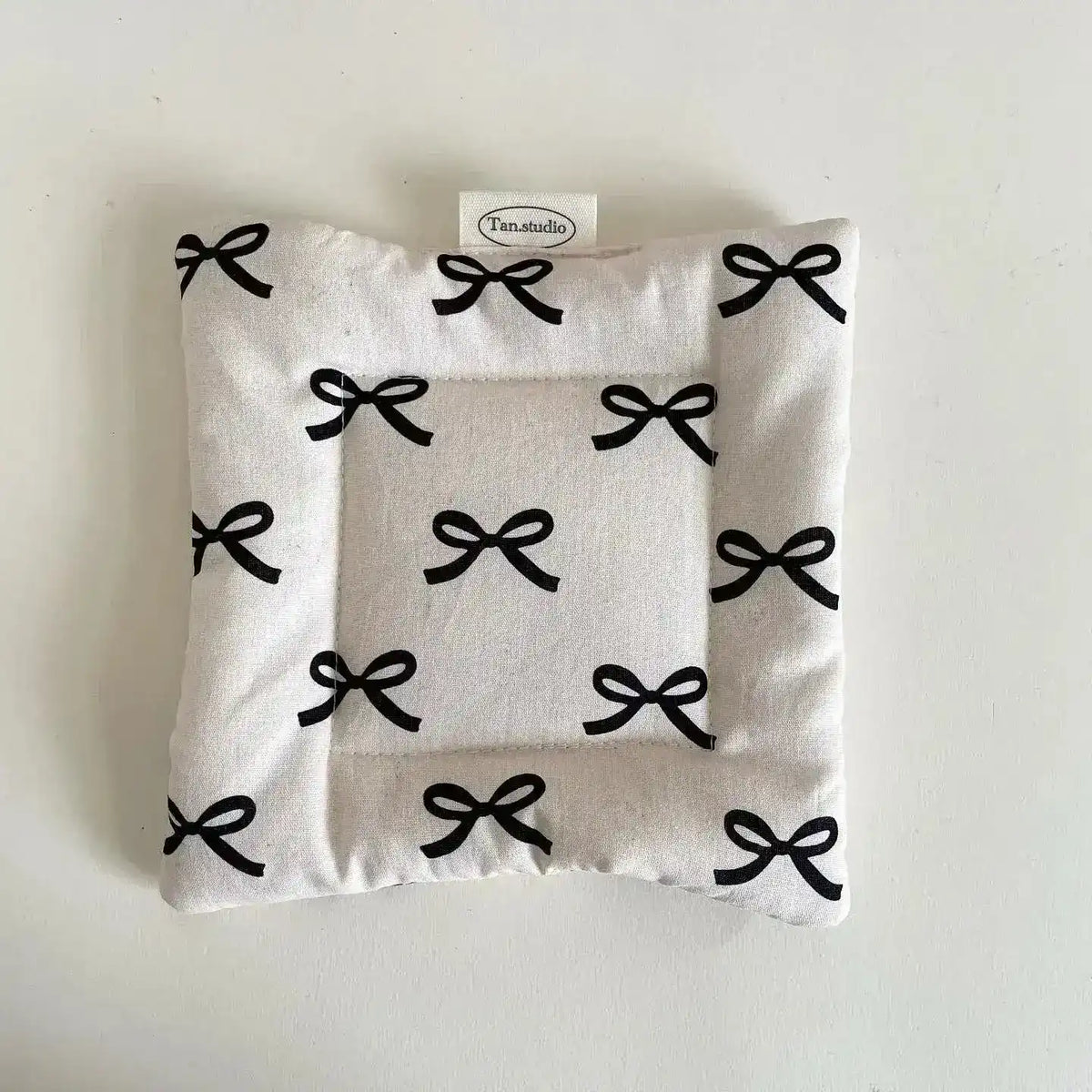 Feminine Bow Cotton Coaster - MAIA HOMES