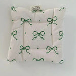 Feminine Bow Cotton Coaster - MAIA HOMES