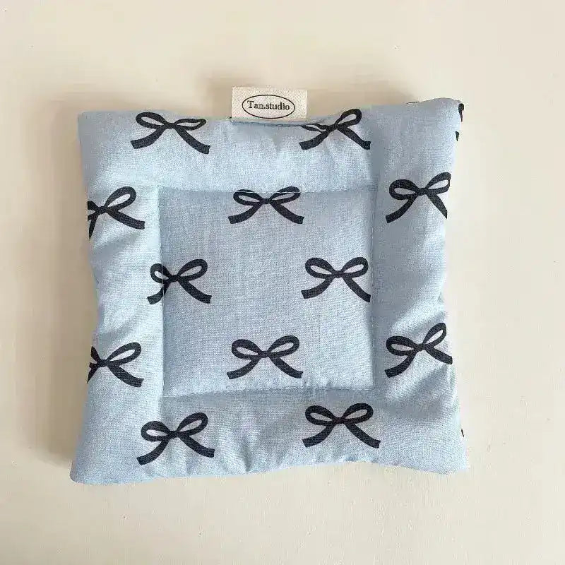 Feminine Bow Cotton Coaster - MAIA HOMES