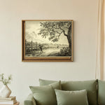 Framed room mockup - sage