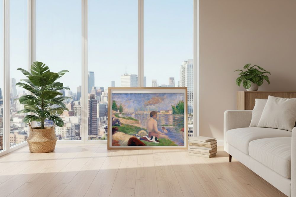 Framed room mockup - loft